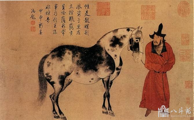 画马的著名画家韩干图片